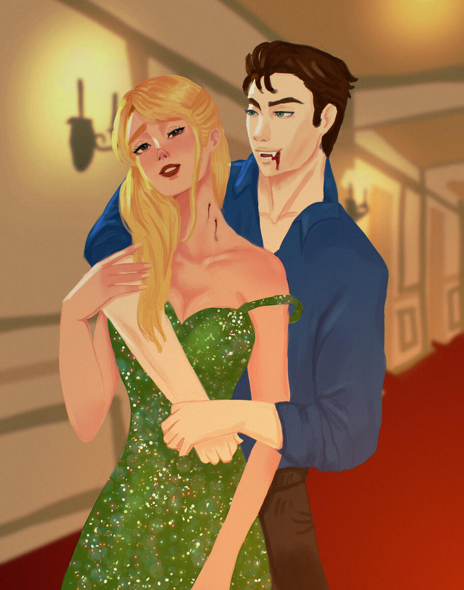 Raya &amp; Asher Hotel Chase Scene by @giosartes